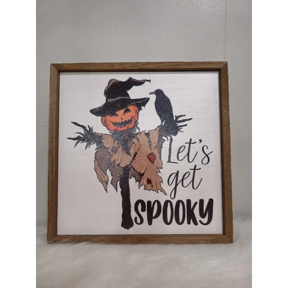 Wood Sign Halloween 10